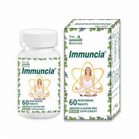 Immuncia - Ayurvedic Medicine for Immunity booster with 100% healthy ...