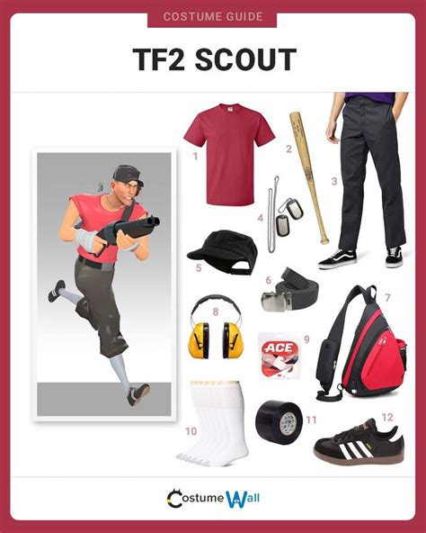 Dress Like TF2 Scout | Tf2 scout, Team fortress 2, Team fortress