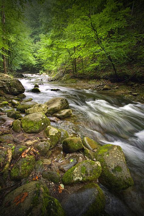 Oconaluftee River a Mountain Stream in the Great Smoky - Etsy