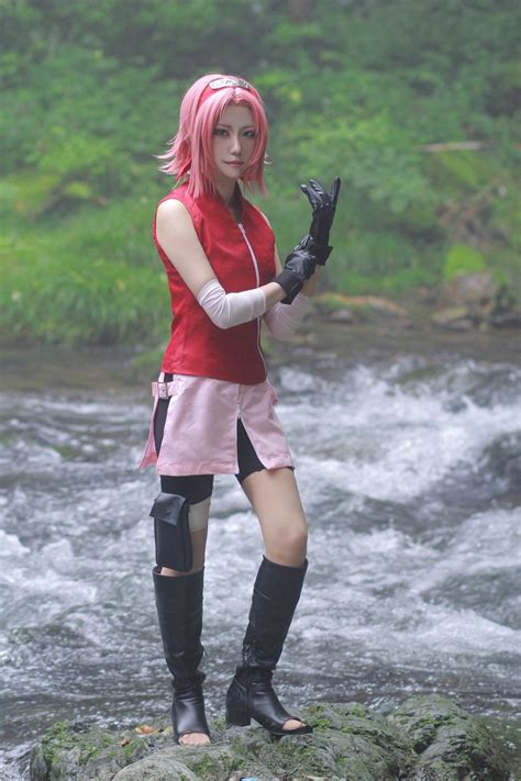 Sakura Haruno Cosplay, Sakura Uchiha, Naruto And Sasuke, Anime Naruto ...