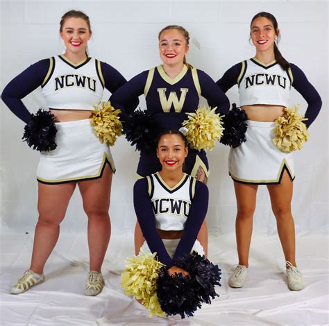 Cheerleaders Action Shots 23-24' - ncwesleyan