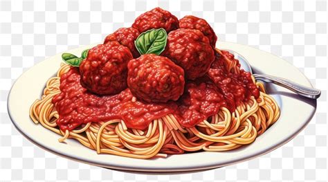 Spaghetti & meatballs Royalty Free Vector Clip Art illustration - Clip ...