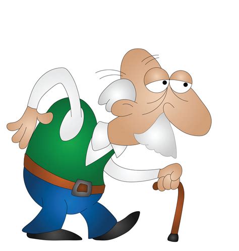 Very Old Cartoon Man - ClipArt Best