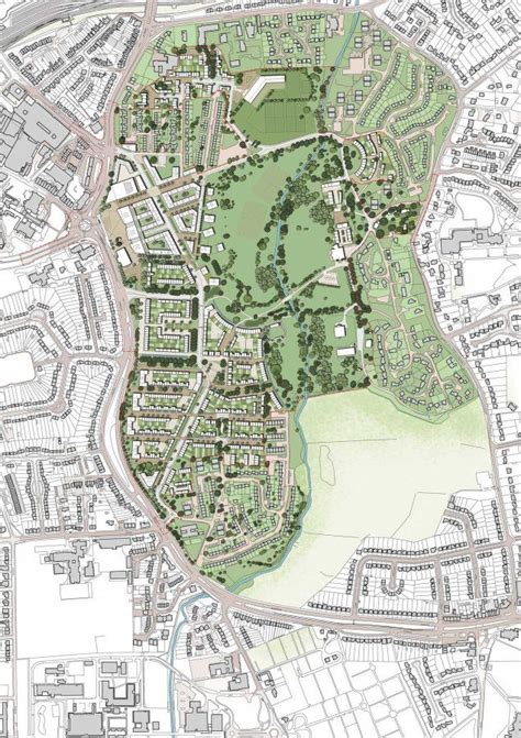 MoDEL - Former RAF Uxbridge | Urban design plan, Landscape and urbanism ...