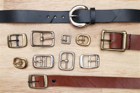 Leather Hardware: Buckles And Clasps