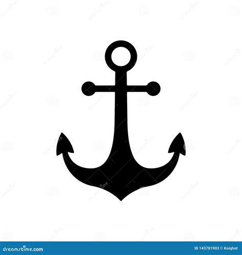 Anchor Icon . Anchor Symbol Logo. Anchor Marine Icon Vector ...