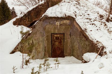 Abandoned Soviet Cold War nuclear bunkers similar to this one have been ...