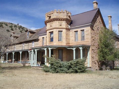 The Dorsey Mansion in Springer, NM. Was built in 1878 by a very strange ...