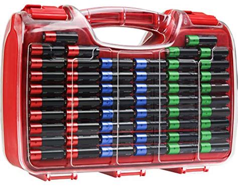 Battery Storage Organizer, The Battery Organizer Storage Case with ...