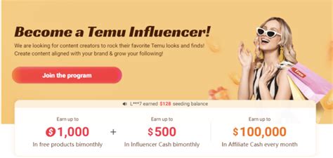 The TEMU Influencer Program Updates: Up to $300 worth of products and ...