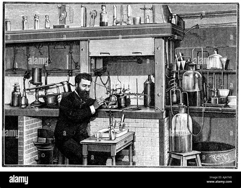 Henri Moissan, French chemist, c1883 (1903). Artist: Unknown Stock ...