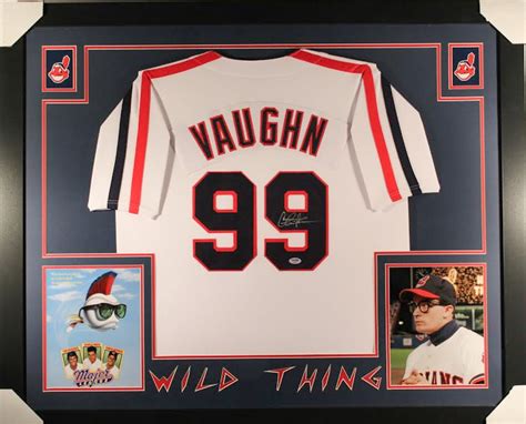 Charlie Sheen Signed Major League "Wild Thing" 35"x43 Custom Framed ...