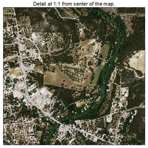 Aerial Photography Map of Wimberley, TX Texas