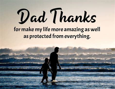 100+ Thank You Dad Messages and Appreciation Quotes - WishesMsg