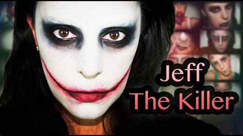 Halloween FX Makeup Jeff The Killer | Silvia Quiros - YouTube