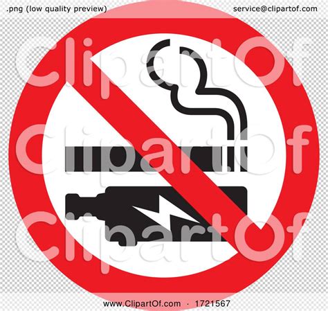 No Smoking or Vaping Sign by Any Vector #1721567