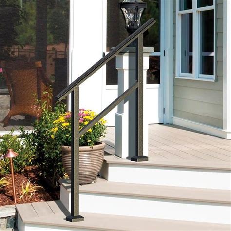 Freedom Heathrow 4-ft x 1.5-in x 33-in Matte Black Aluminum Deck ...