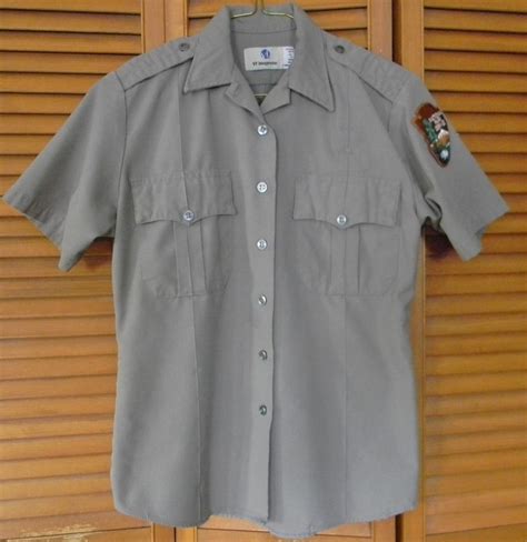 National Park Service NPS Uniform Short Sleeve Shirt Women's Size 34 ...