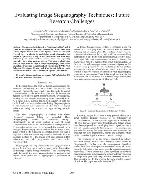 (PDF) Evaluating image steganography techniques: Future research challenges