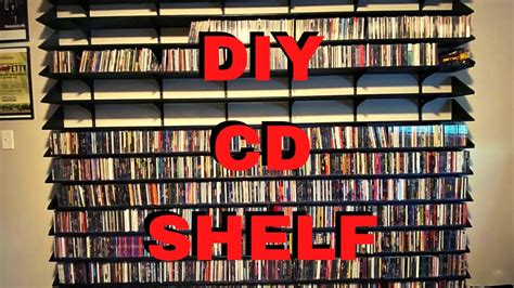 How To Make A CD Shelf | DIY - YouTube