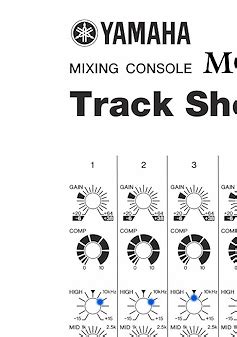 Yamaha MG16XU Cheat Sheet