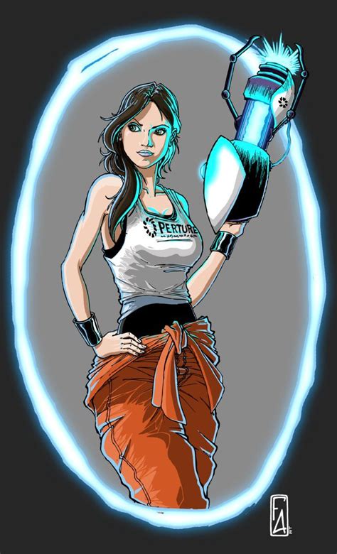 Portal, GLaDOS, Chelle, Video Game, Artwork, Fan Art Chell - Portal by ...