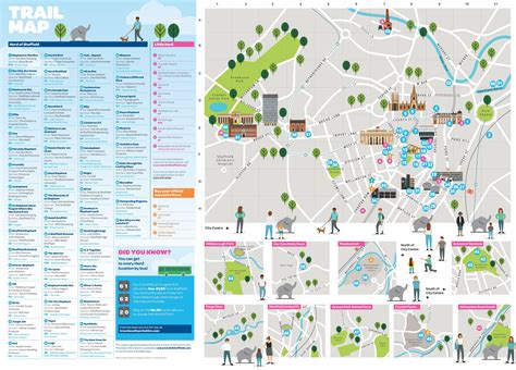 Sheffield tourist attractions map - Ontheworldmap.com