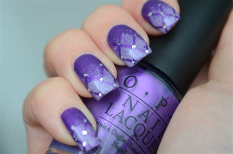 purple lace | Basic nails, Cool nail designs, Nail polish art