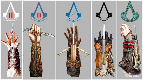 Evolution of Hidden Blade in Assassin's Creed Games (2007-2020) - YouTube