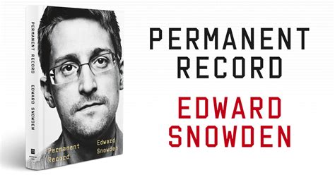 Permanent Record by Edward Snowden