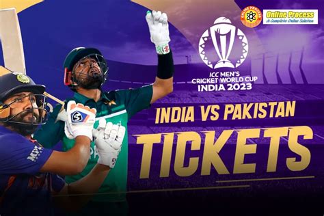 India Pakistan World Cup 2023 Tickets: How To Book - A Step By Step ...