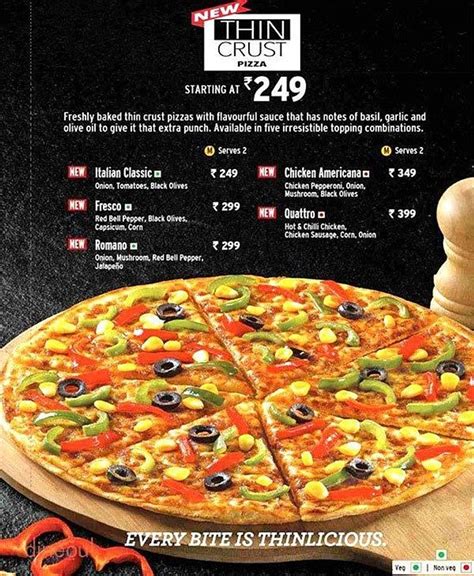 Pizza Hut Menu With Prices And Pictures - PictureMeta