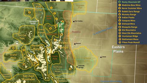 Explained: The Mountain Ranges of Colorado - SnowBrains