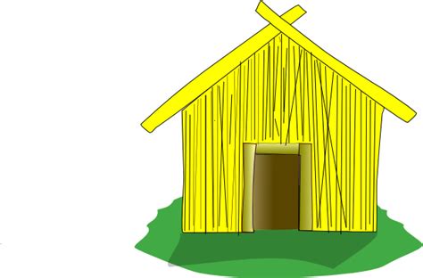 Clip art straw house