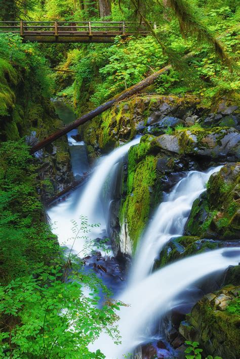 Sol Duc Falls, Olympic National Park, Washington - Don Sullivan ...