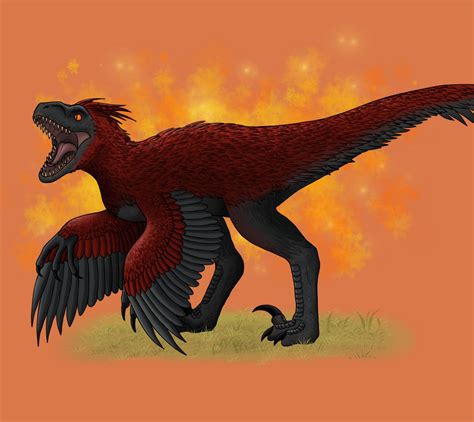 Pyroraptor by CorvidArcade on DeviantArt