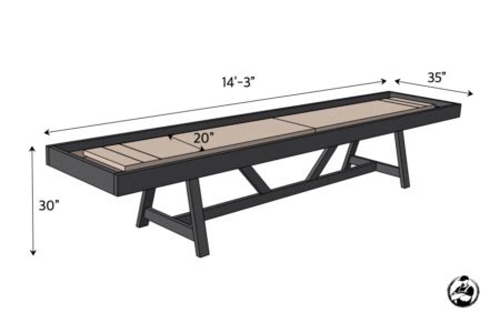 Shuffleboard Table » Rogue Engineer