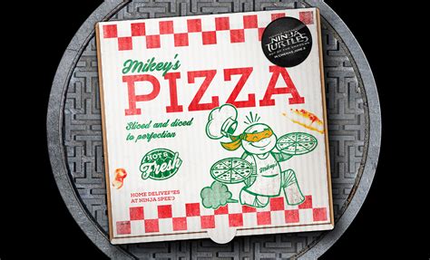 Teenage Mutant Ninja Turtles Pizza Box :: Behance