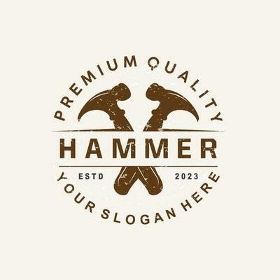 Hammer Logo Vector Art, Icons, and Graphics for Free Download