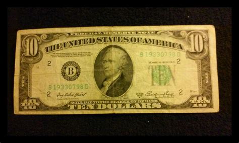 What Does A 1950 10 Dollar Bill Look Like | Webphotos.org