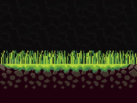 2D Pixelart Interactive Grass | 2D 环境 | Unity Asset Store