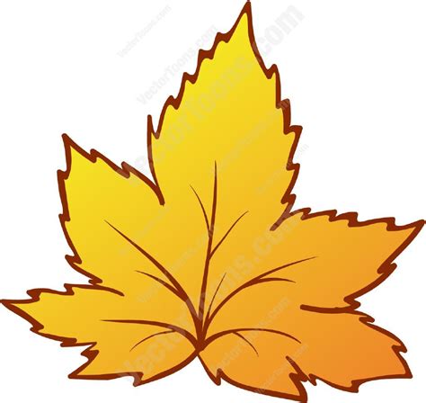 Cartoon Fall Leaves - Sample Template