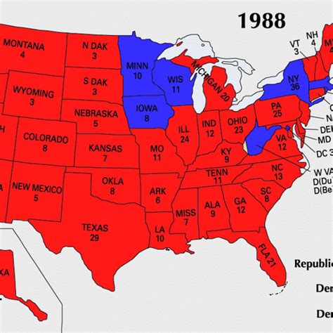 Presidential Election of 1988 Facts and Outcome - The History Junkie