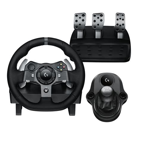 Buy Logitech G920 Driving Force Racing Wheel and Pedals, Force Feedback ...