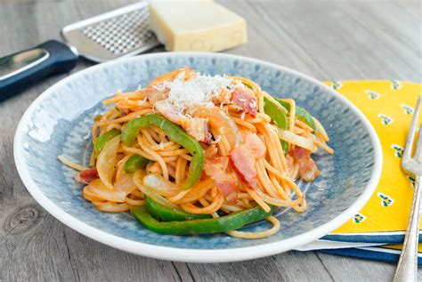 Japanese Style Neapolitan Spaghetti