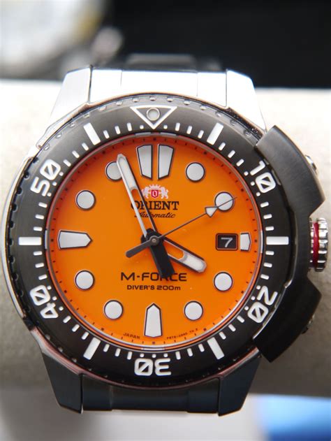 Orient Mako XL -- Orange Dial | WatchUSeek Watch Forums