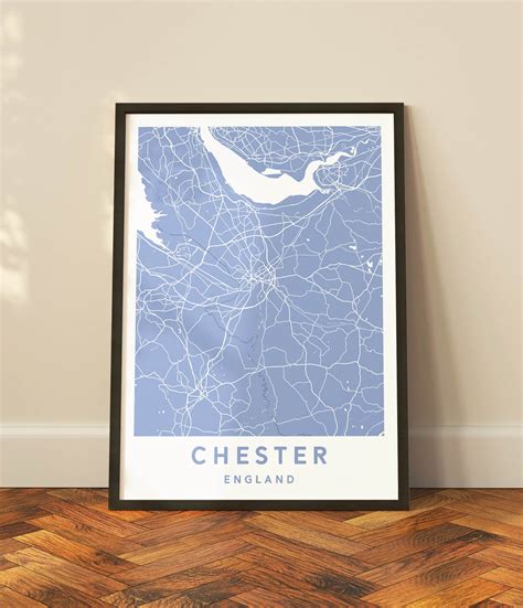 Chester, England – Map – Plume