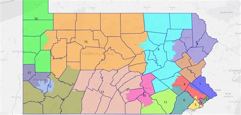 In the fight to control Congress, Pennsylvania’s district map could ...