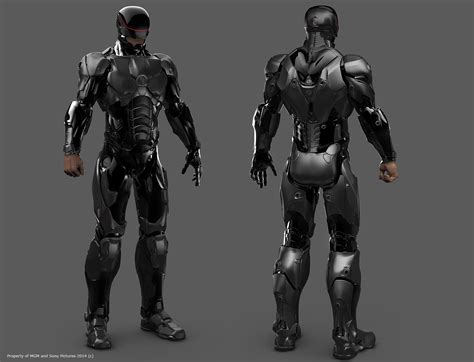 Awesome ROBOCOP 2014 Armor and Weapons Concept Art by Vitaly Bulgarov ...