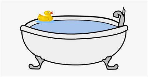 Bath Drawing Cartoon Picture Black And White - Tub Clip Art Png - Free ...